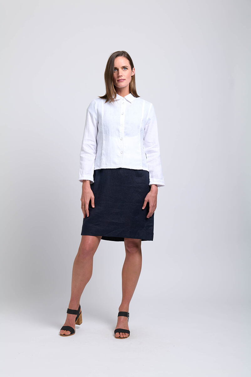 Fringe Benefits Jacket - White