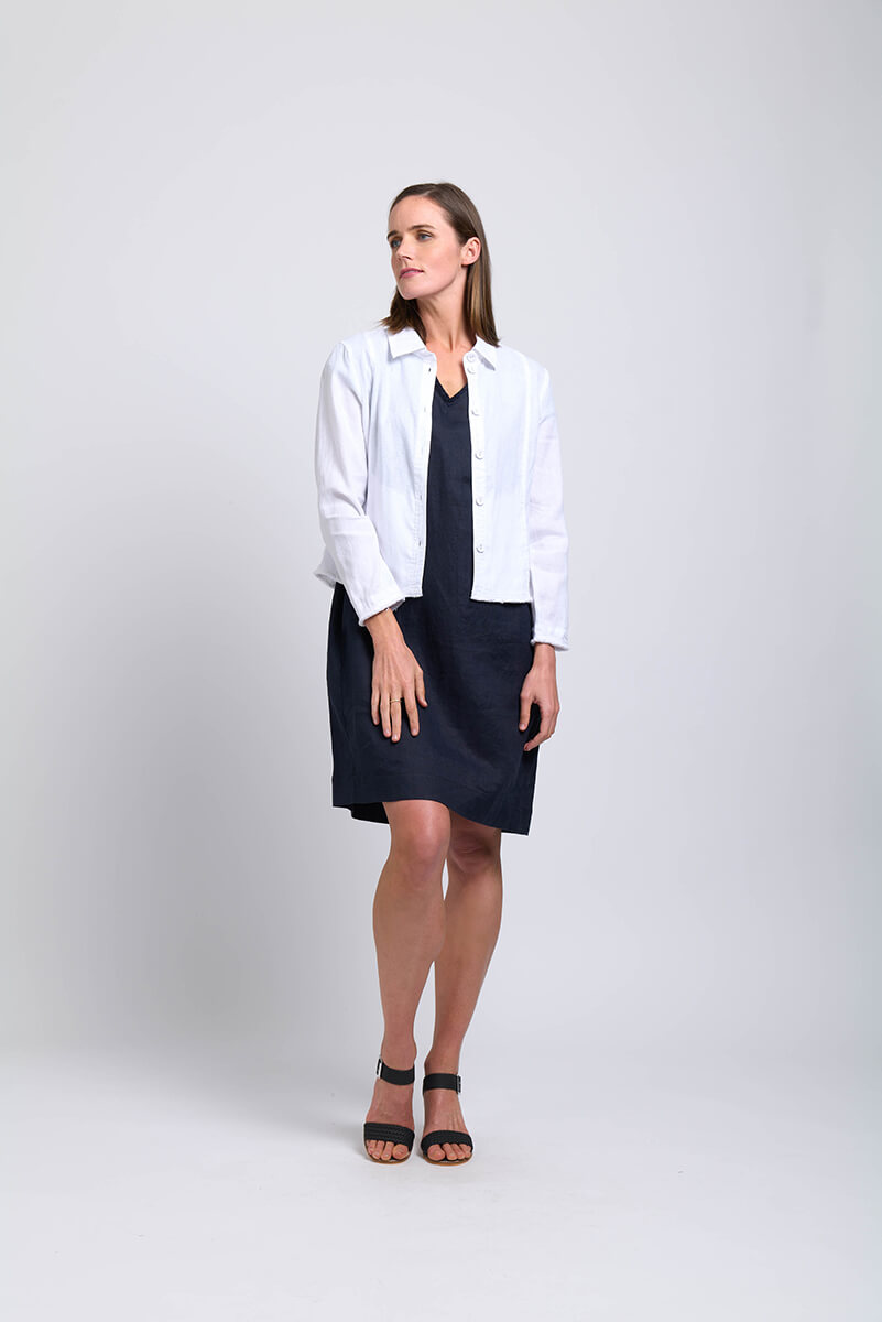 Fringe Benefits Jacket - White