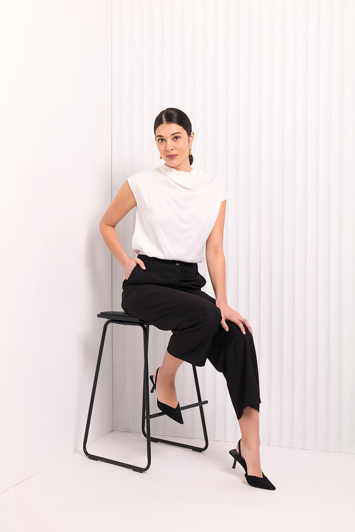 In The Spotlight Blouse - Ivory