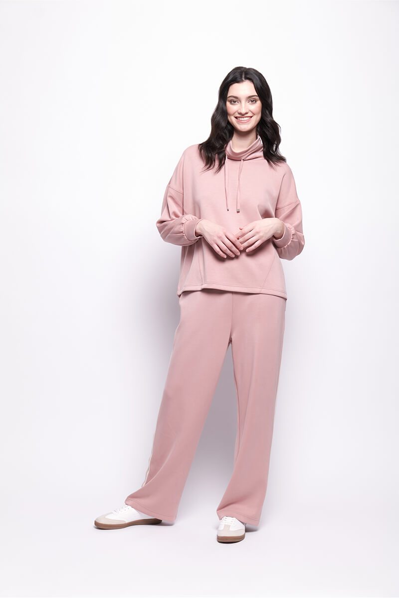 Suite Dreams Sweat Top - Dusky Pink