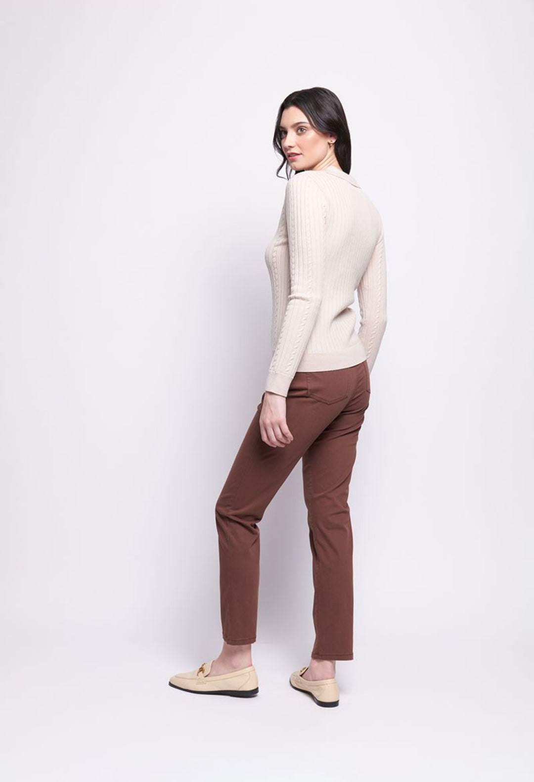 Holey Moley Trouser - Sepia