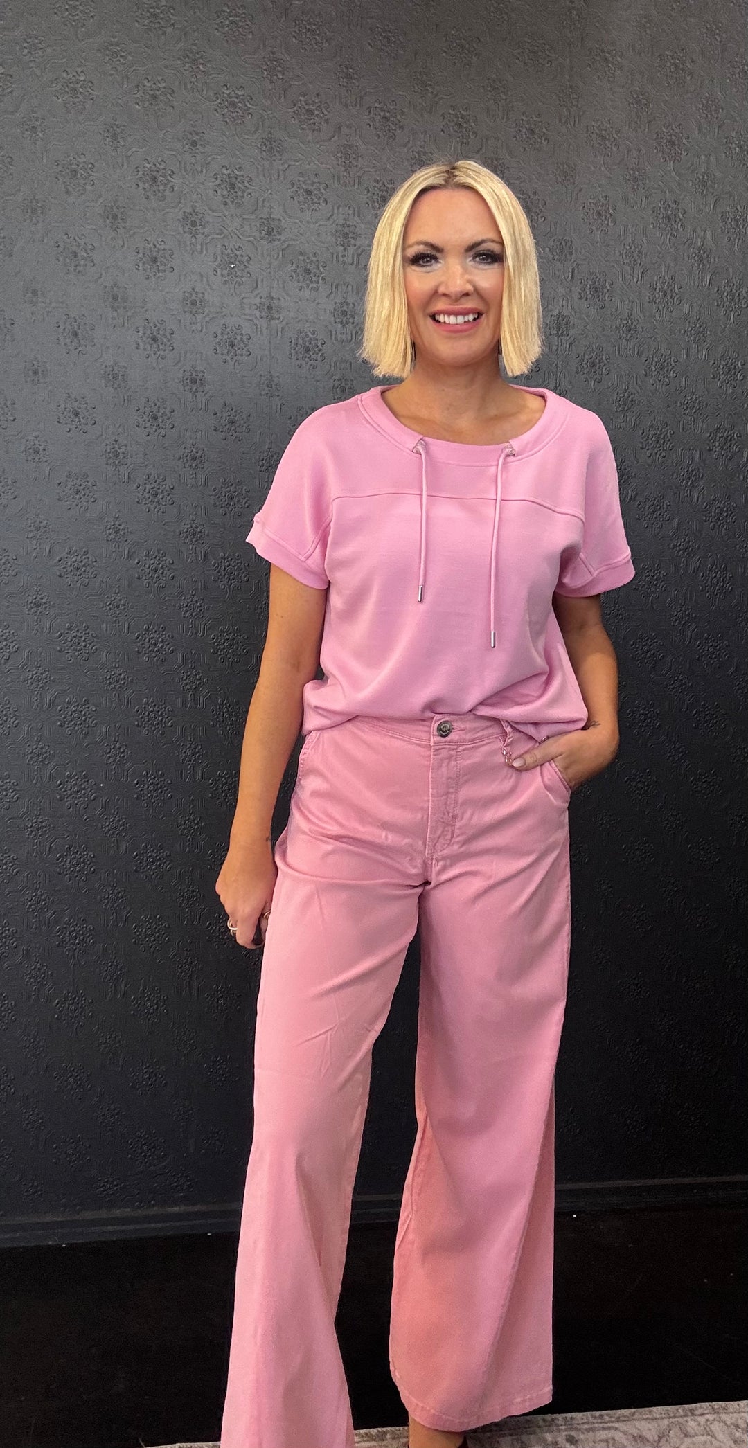 Vincent Rosemary Pant - Cashmere Rose