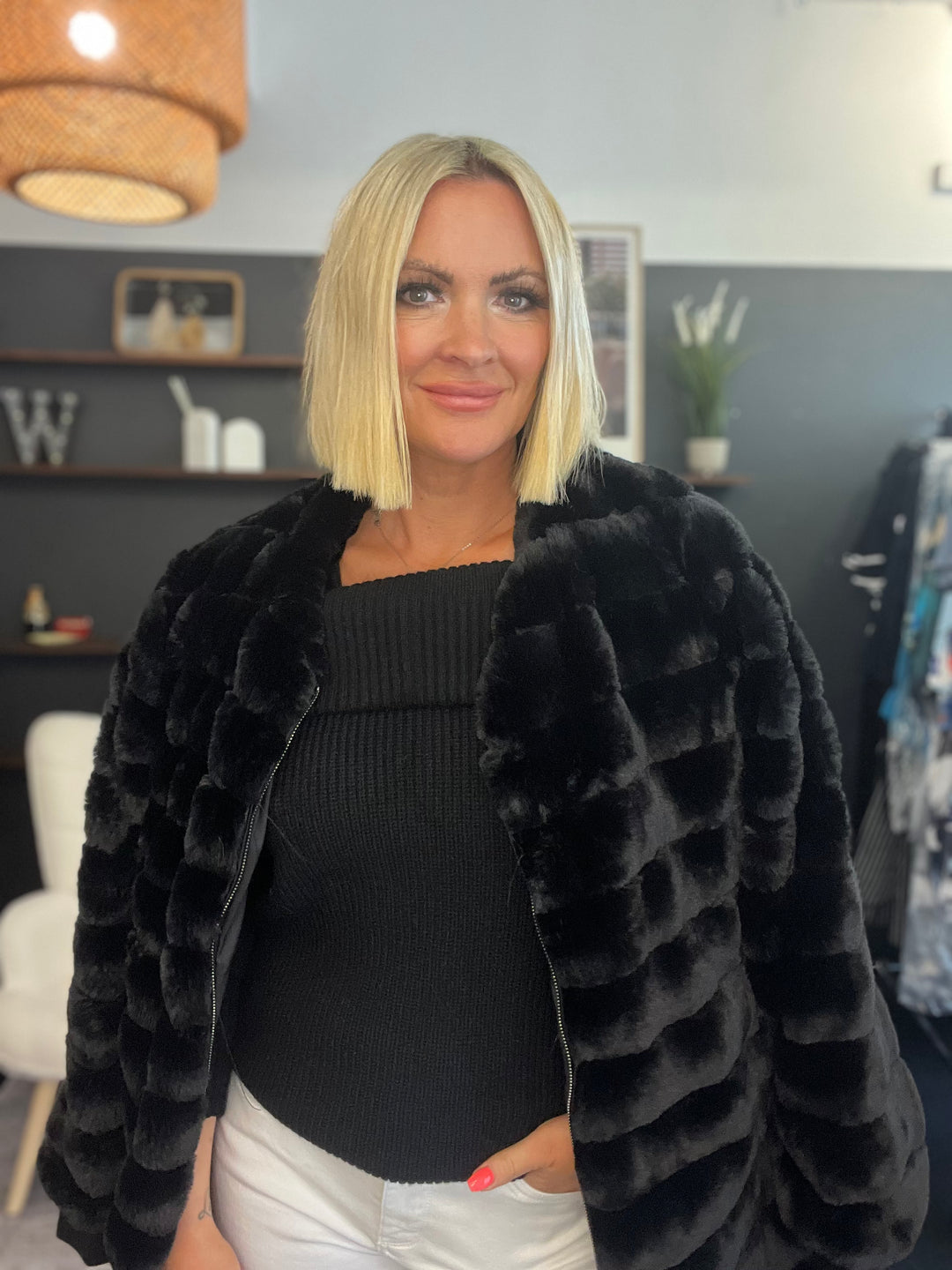 Princess Jacket - Moss Green/Black