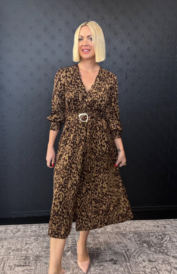 Bauchart Midi  Dress