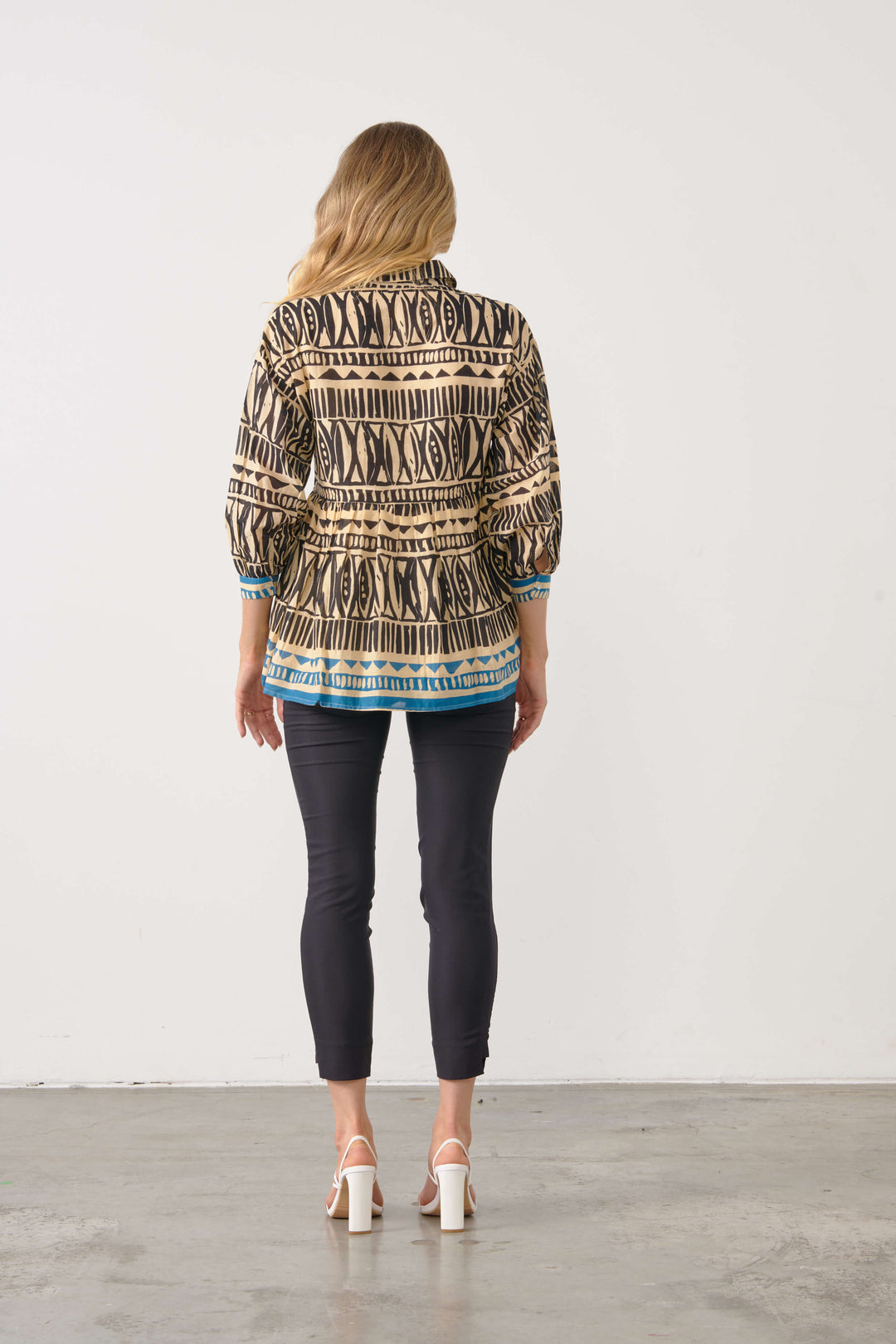 Beadwork Blouse Size L