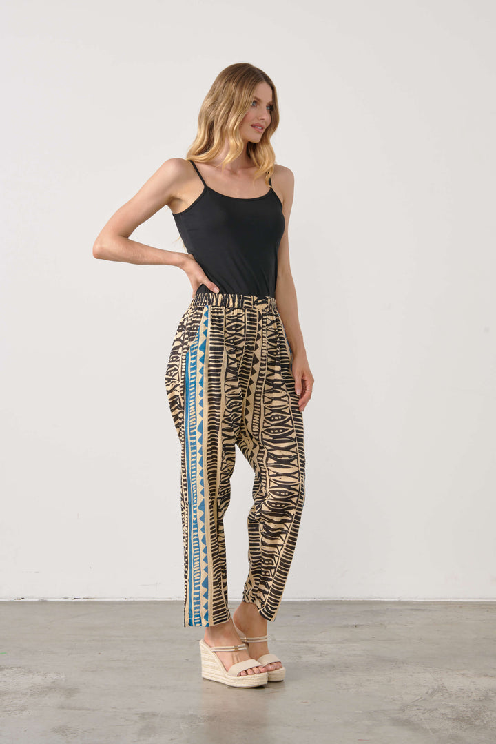 Printed Pants With Pockets Size 10