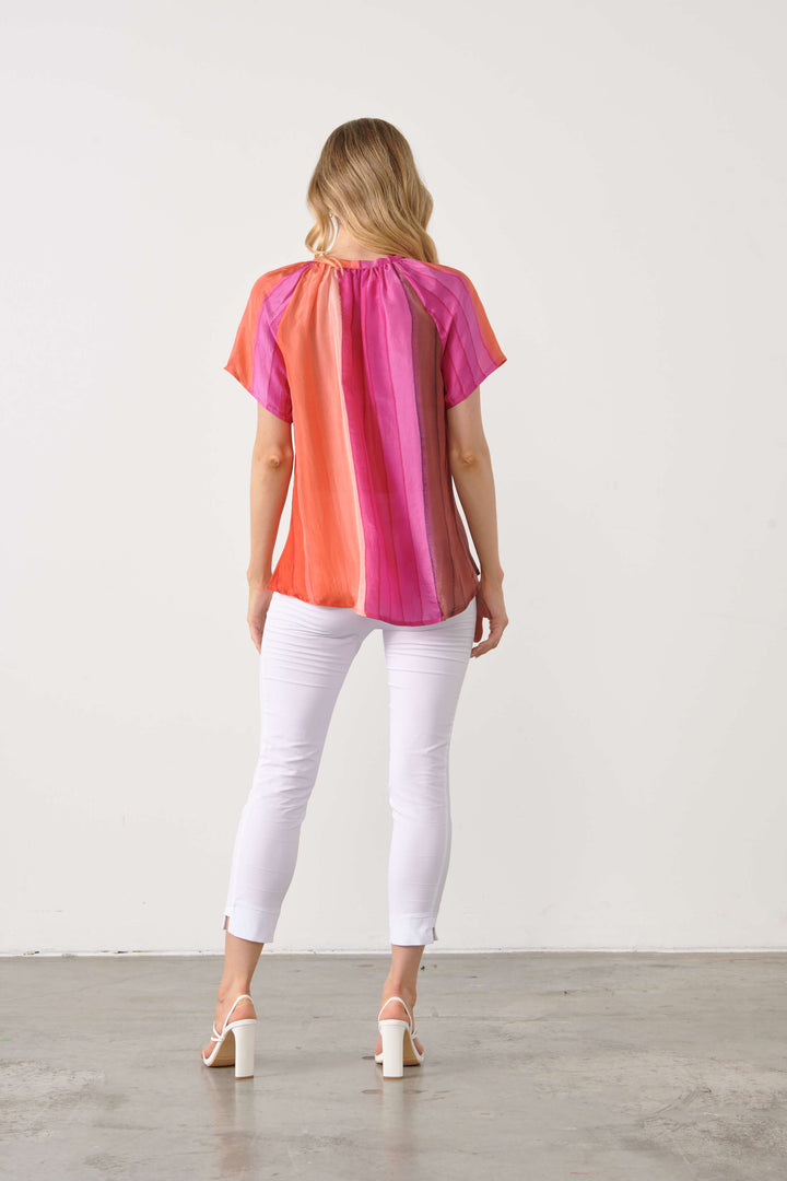 Gradient Print Blouse Size 10