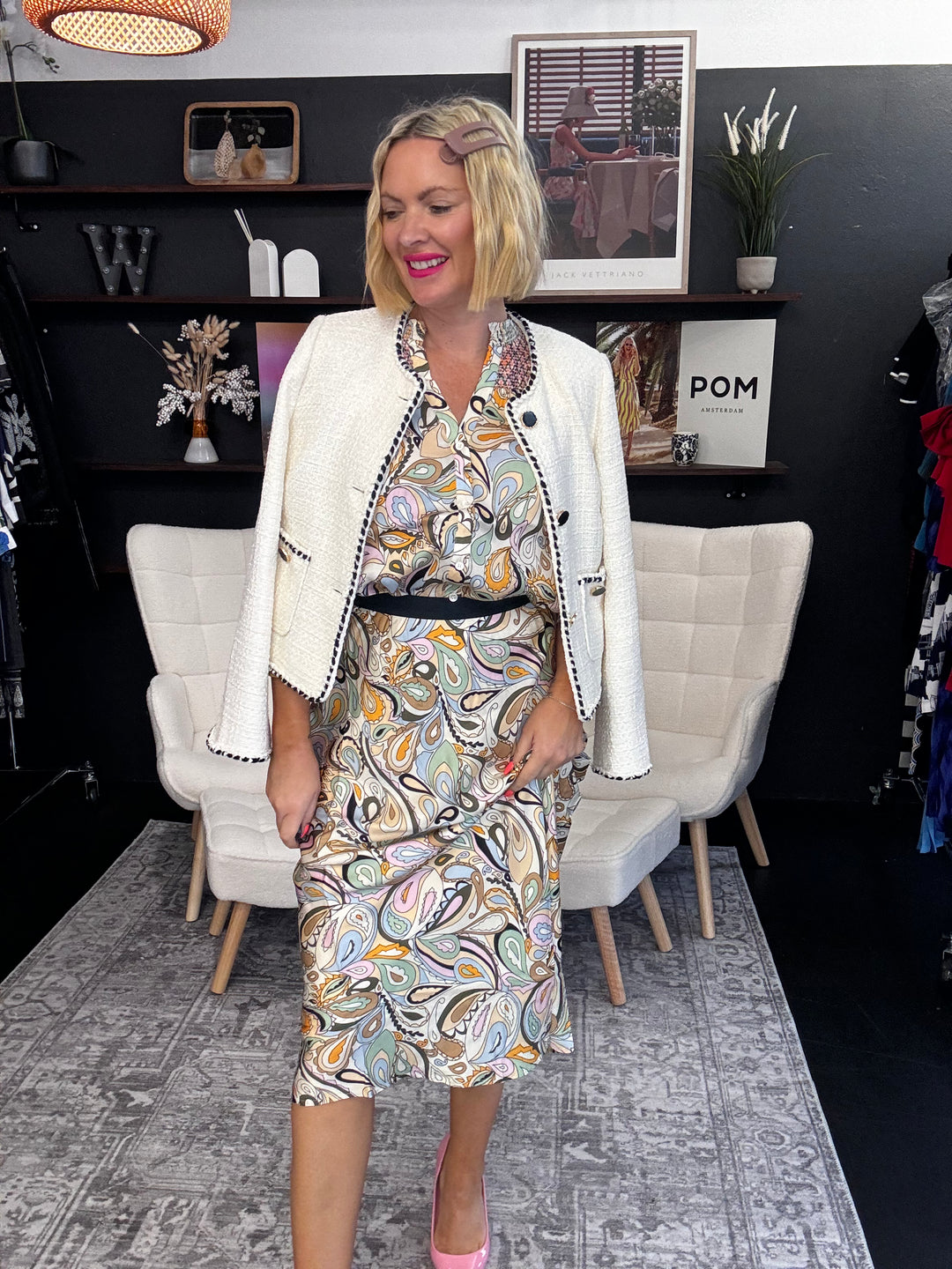 Detta Arzu Blouse  - Smoke Green Size 10