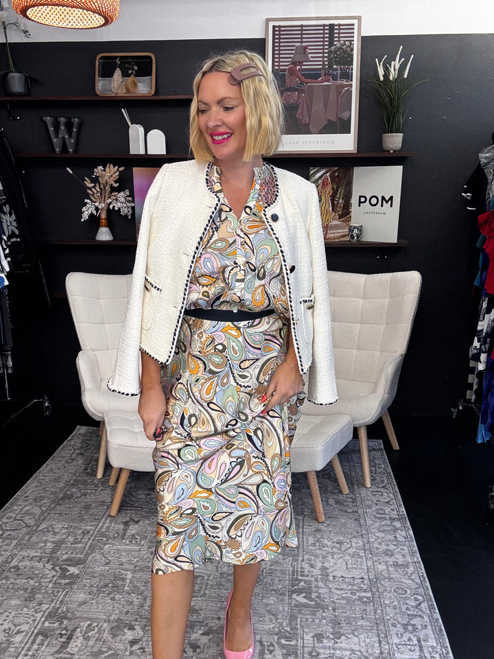 Detta Arzu Blouse  - Smoke Green Size 10