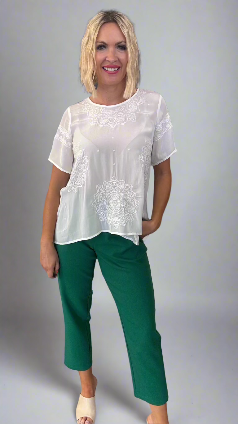 Monte Carlo Top - Ivory