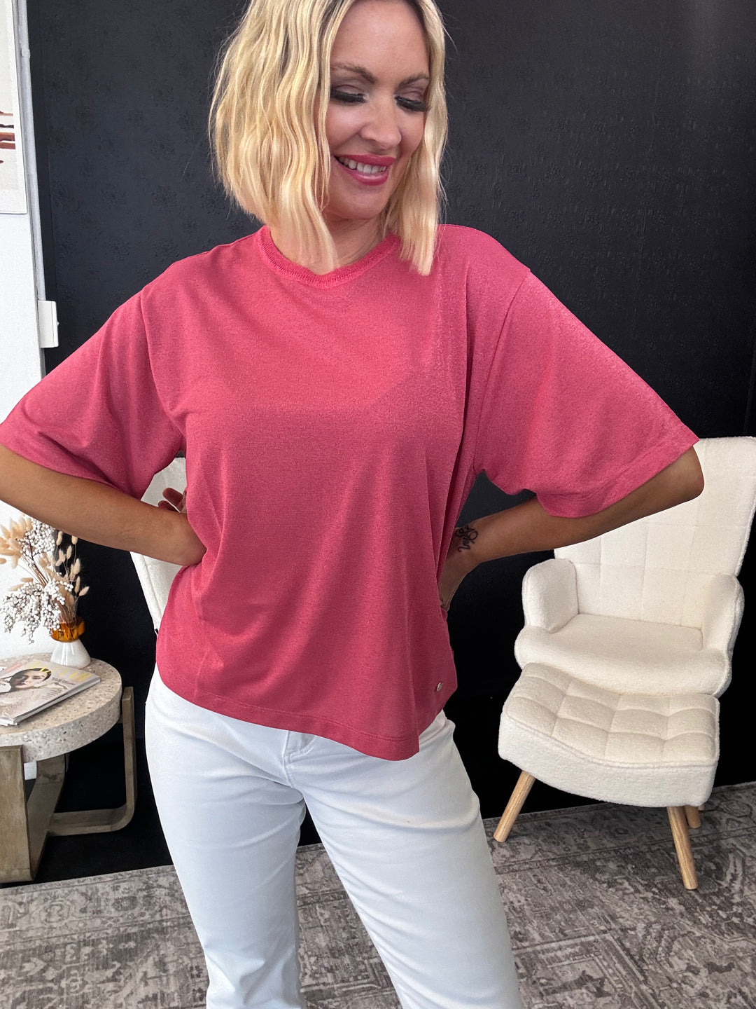 Kit SS Tee - Rose Size 10