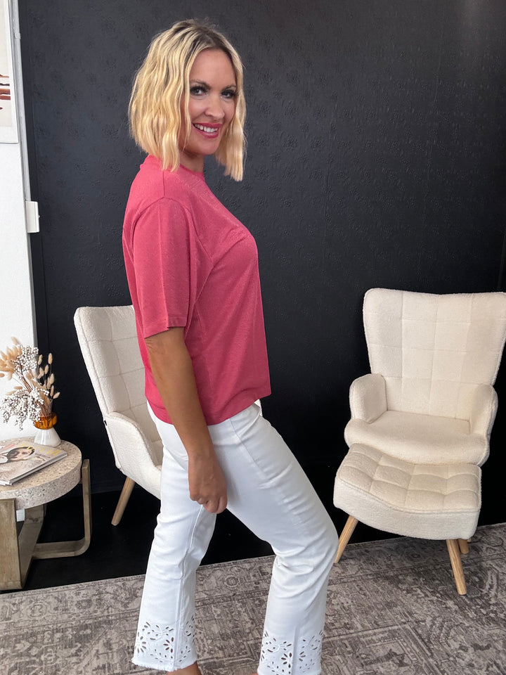 Kit SS Tee - Rose Size 10