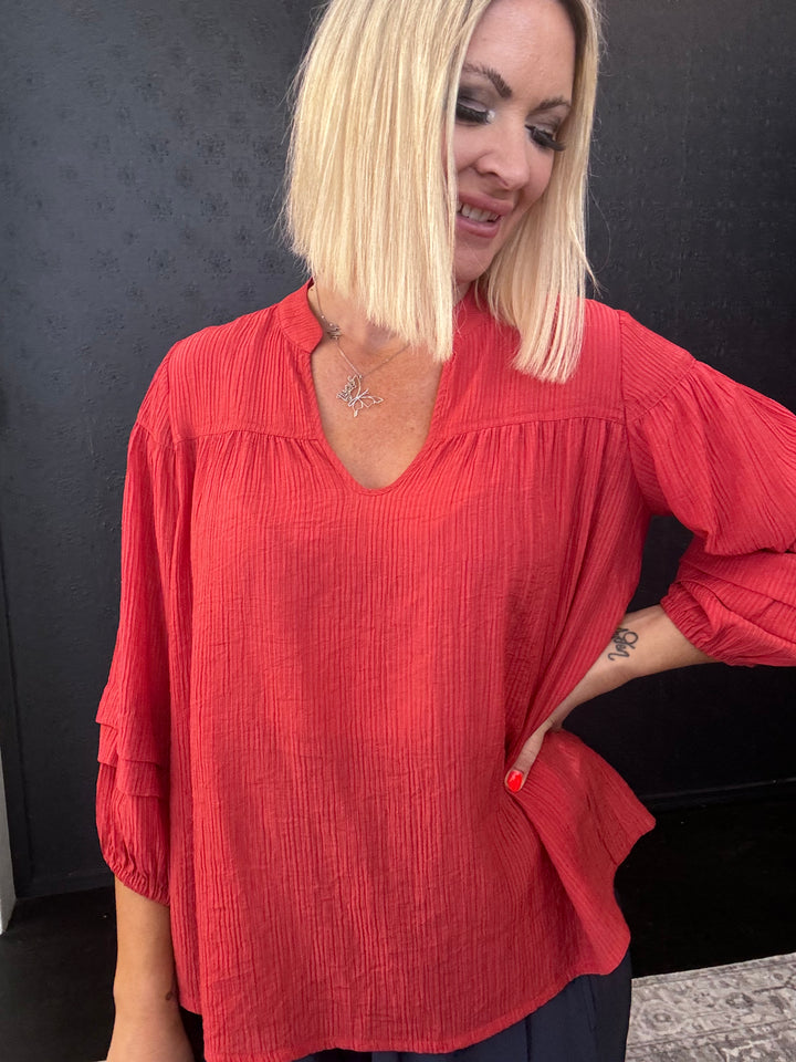 Chroma Blouse - Sienna