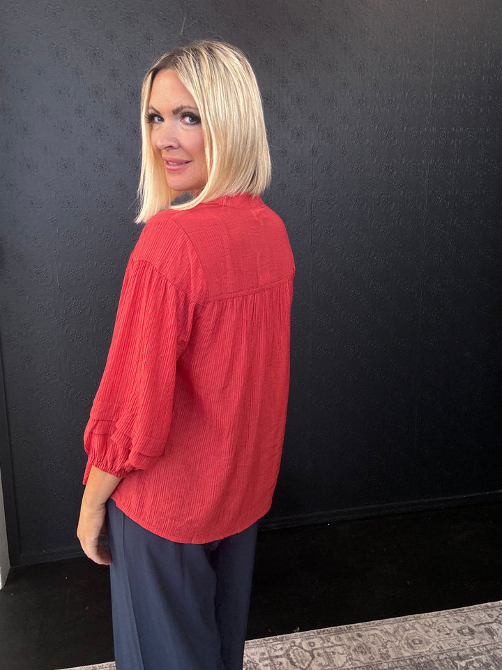 Chroma Blouse - Sienna