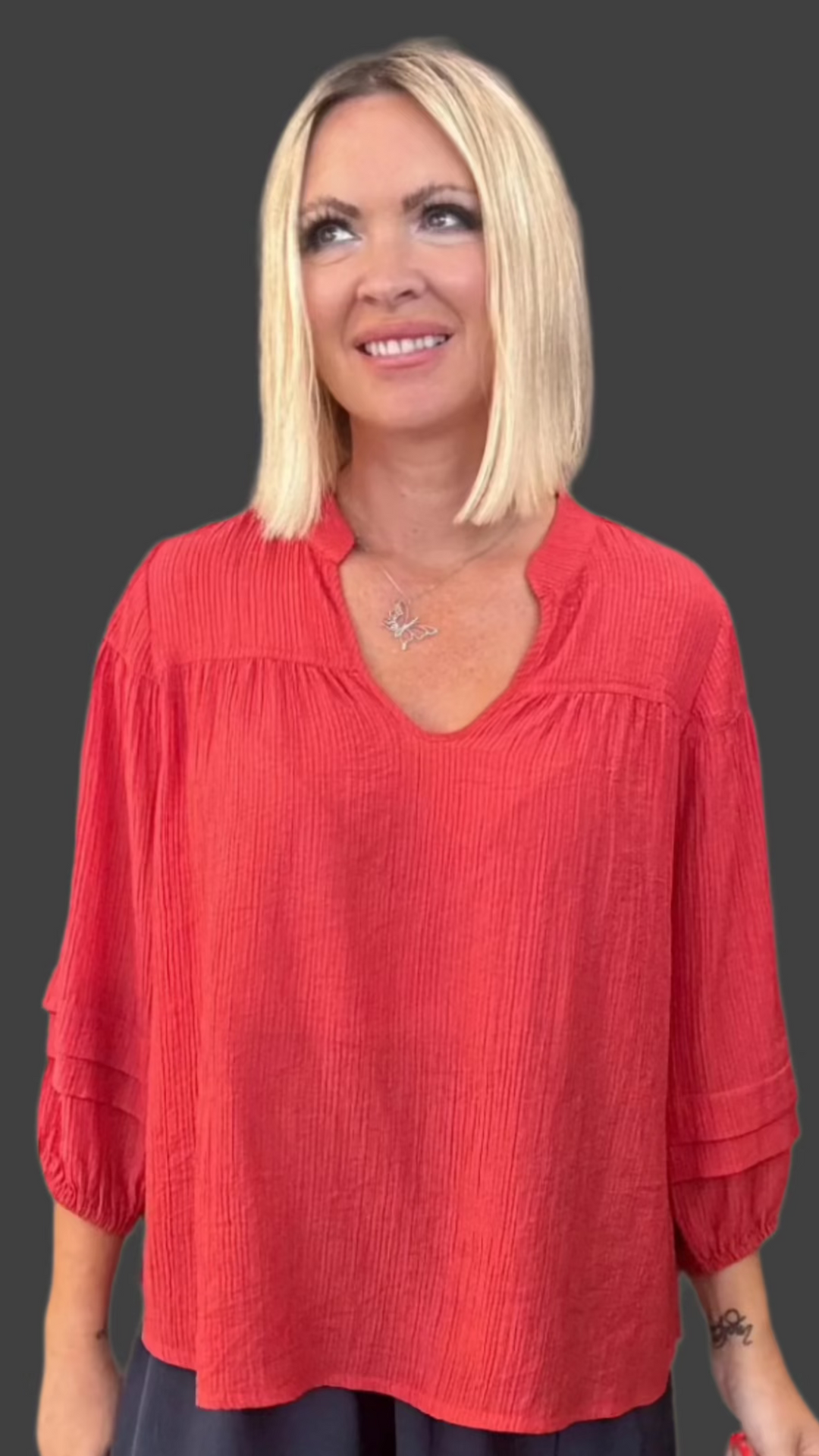 Chroma Blouse - Sienna