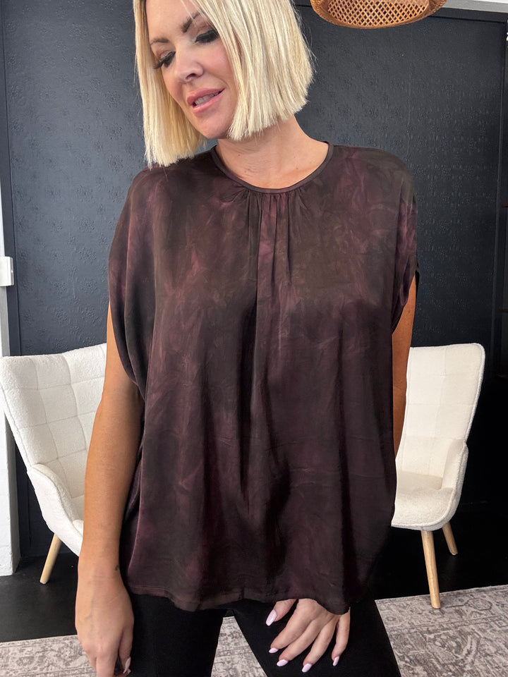 Greco Blouse - Raisin
