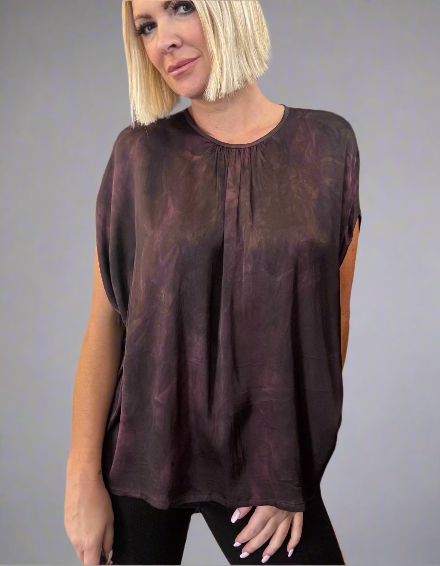 Greco Blouse - Raisin