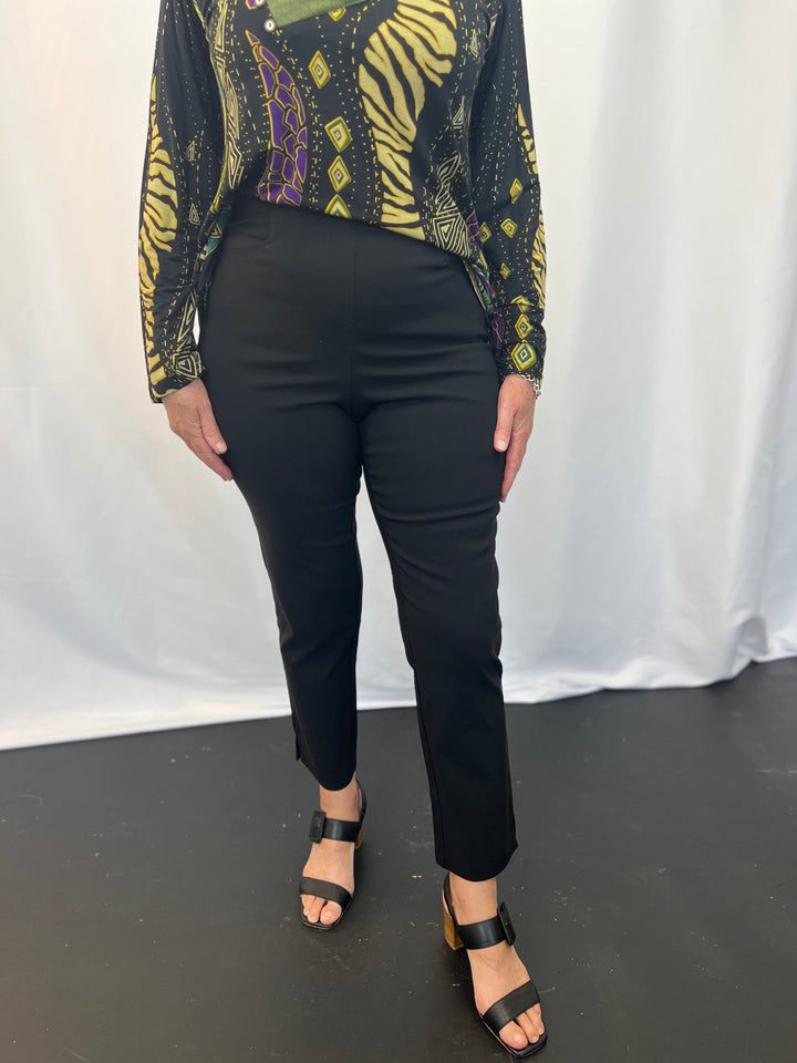 7/8 Pocket Pant Black/White Size 10/12