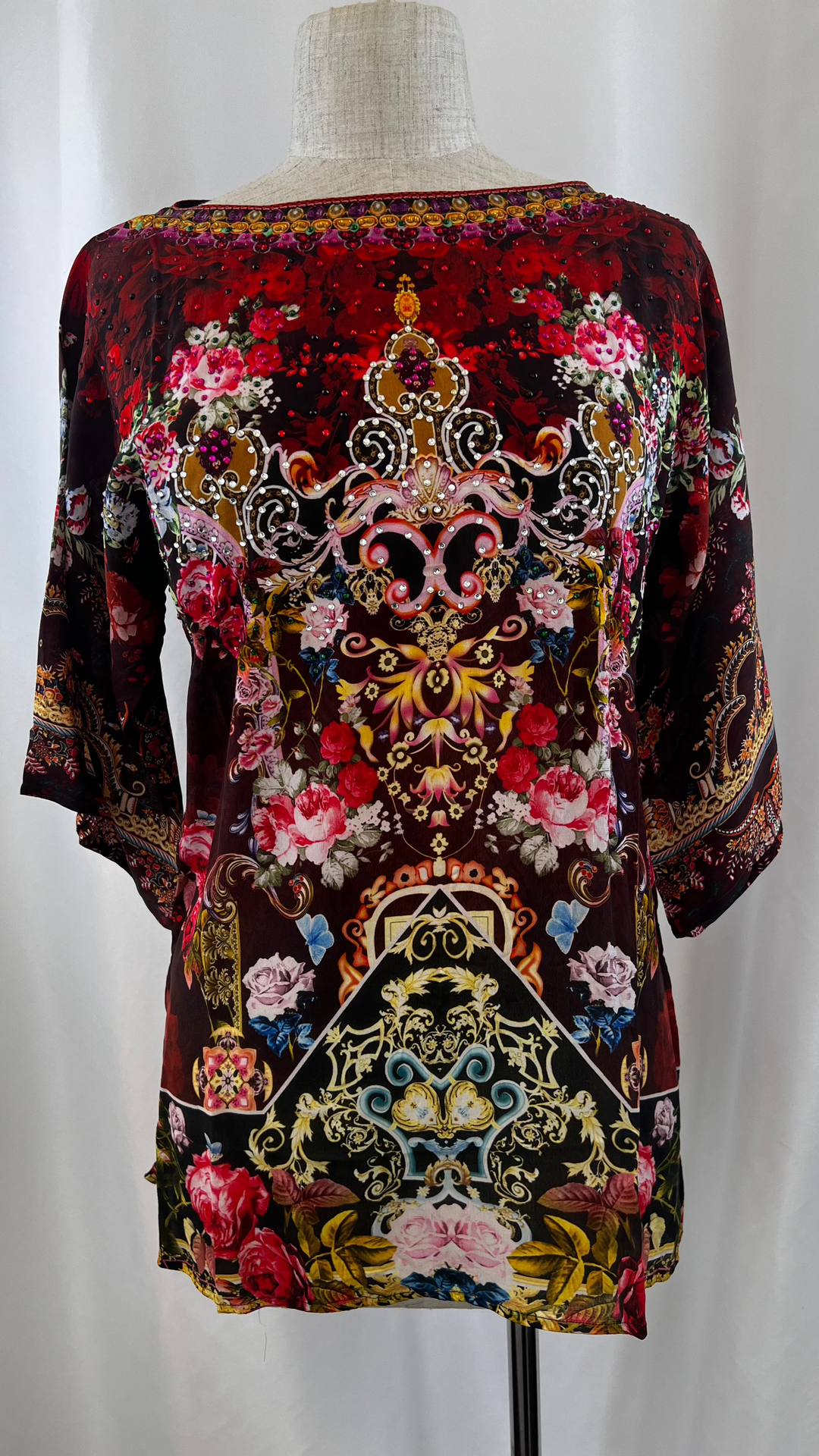 Jemma Top - Ruby Red Size S