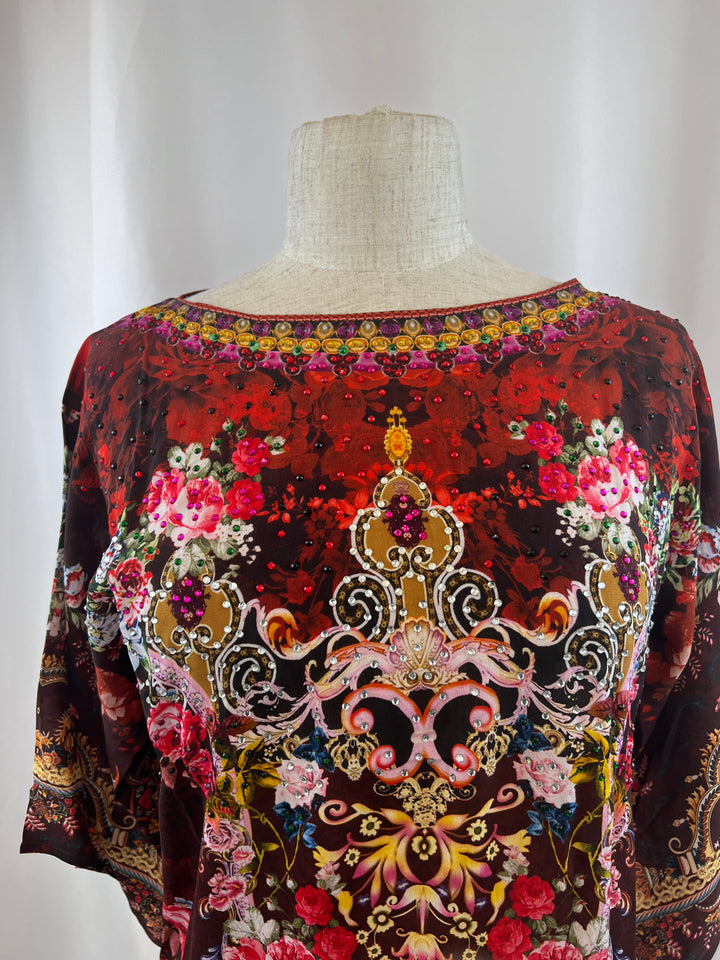 Jemma Top - Ruby Red Size S