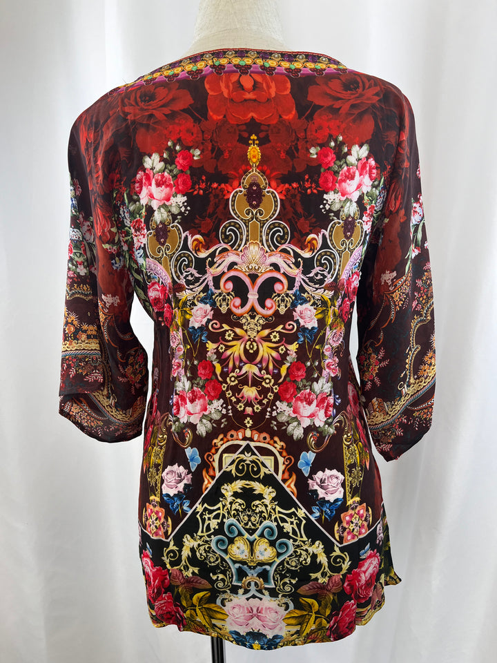 Jemma Top - Ruby Red Size S