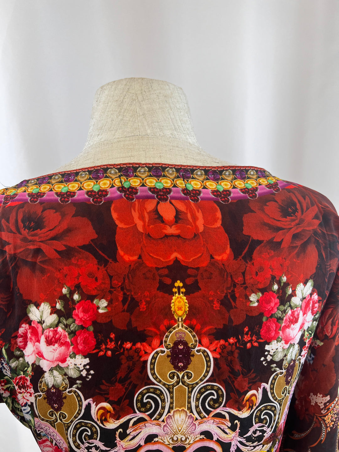 Jemma Top - Ruby Red Size S