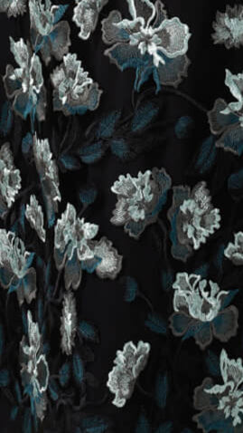 Love Potion Maxi Dress - Black Aqua Teal Size 8