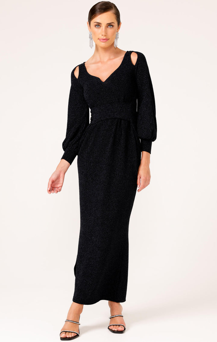 Orion Star Dress - Black Size 8