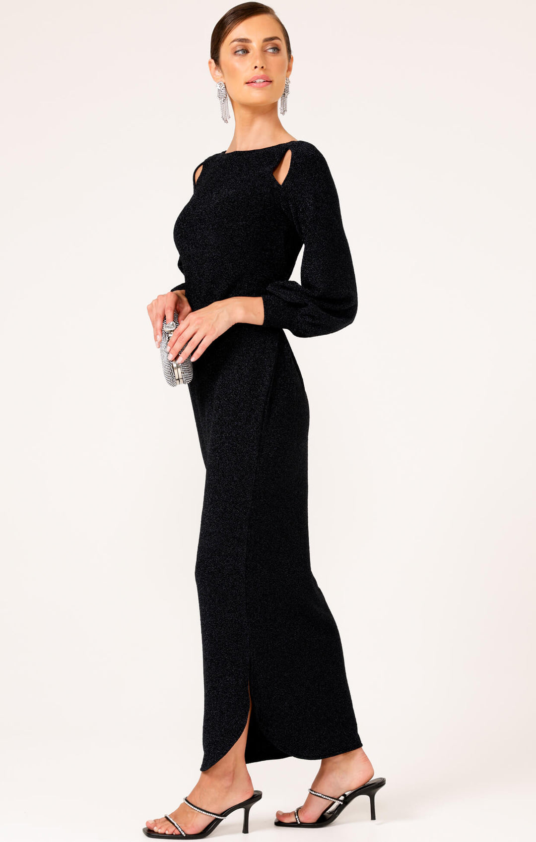 Orion Star Dress - Black Size 8