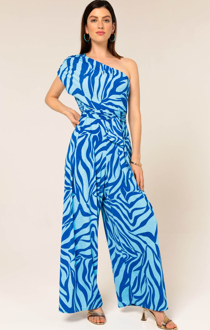 Queen Maxine Jumpsuit - Aqua Size 8