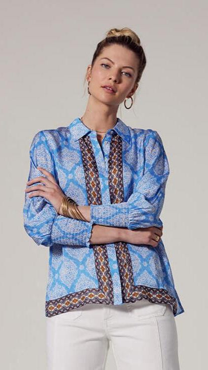 Anacapri Shirt - Bluebell
