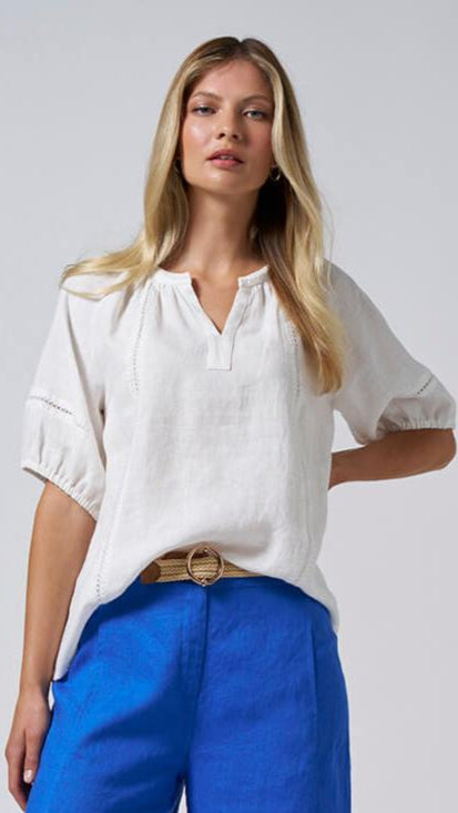 Varena Blouse - White