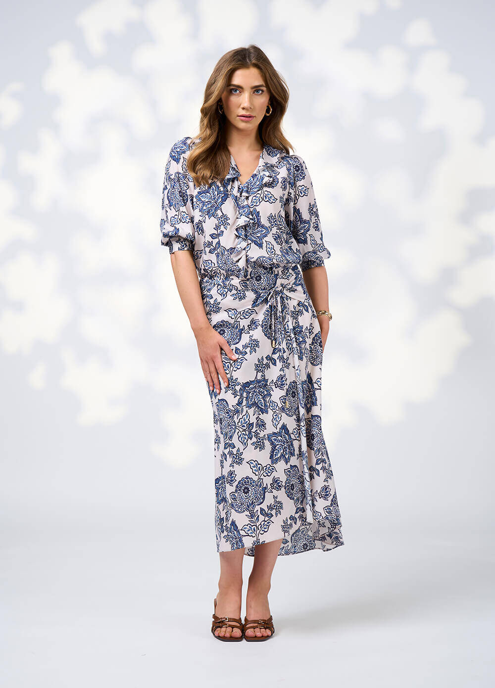 Indie Skirt - Bone Multi