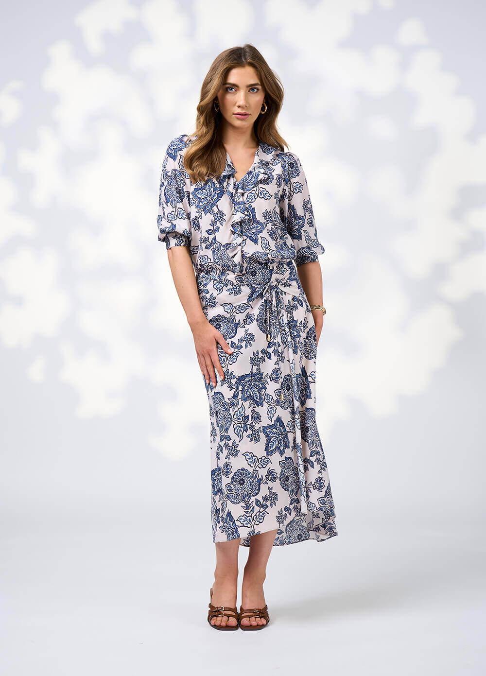 Indie Blouse - Bone Multi