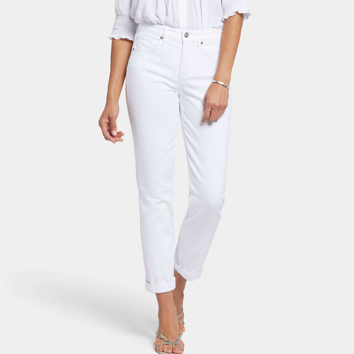 Margot Girlfriend Jean - Optic White Au14