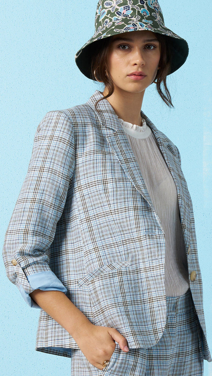 Checked In Blazer