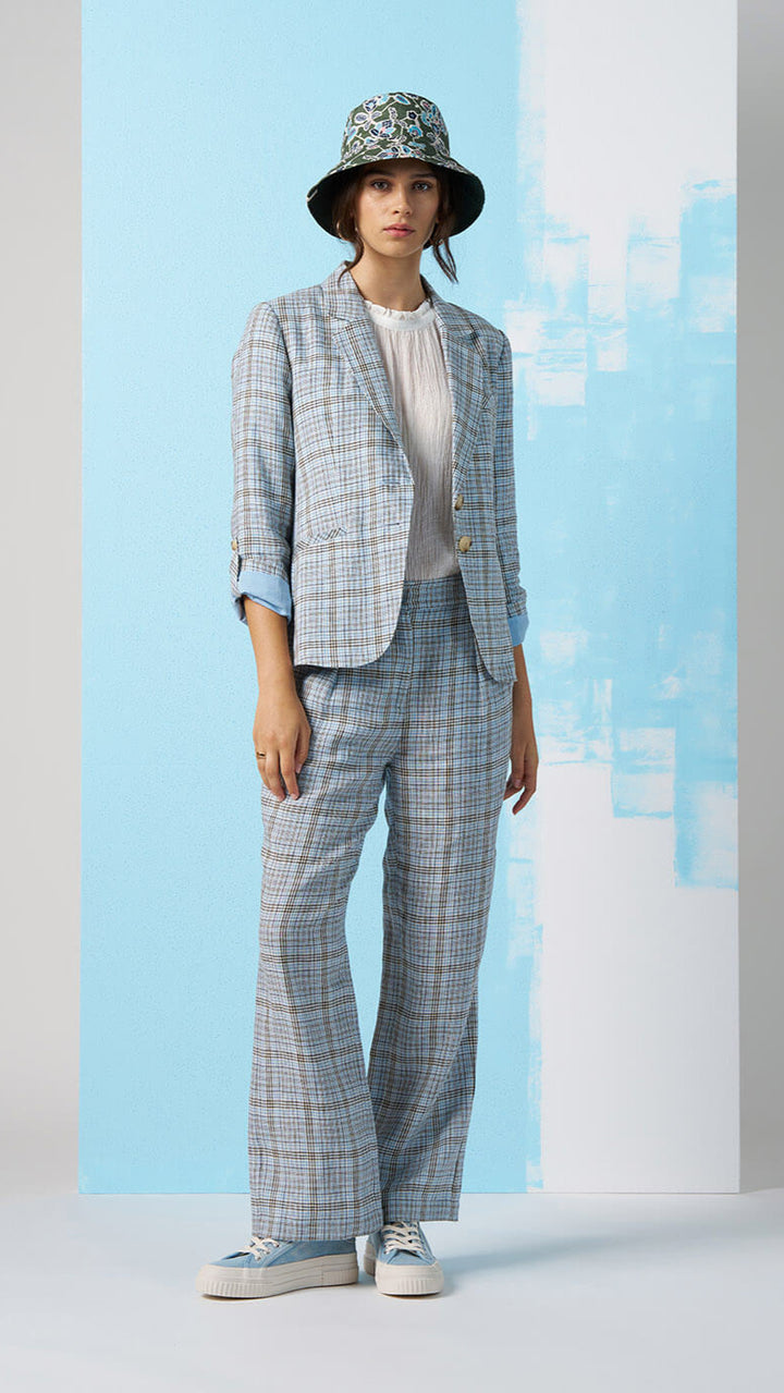Checked In Blazer