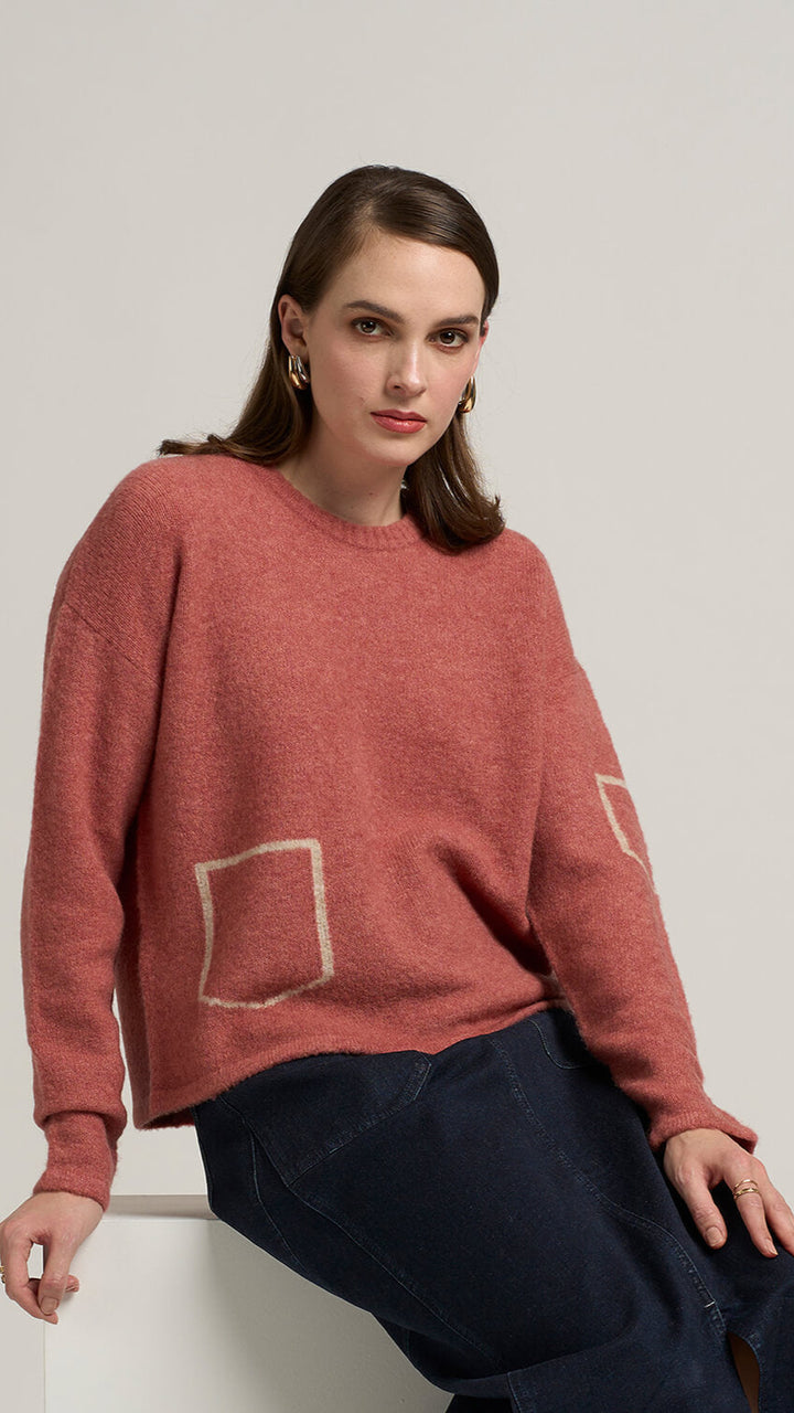 Pocket Money Sweater - Nectarine
