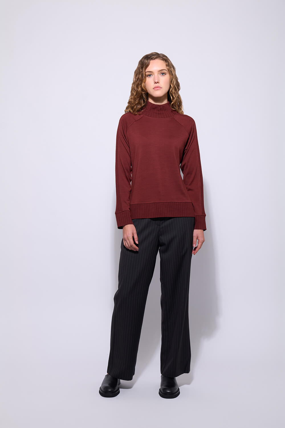 Back Story Jumper - Red Clay
