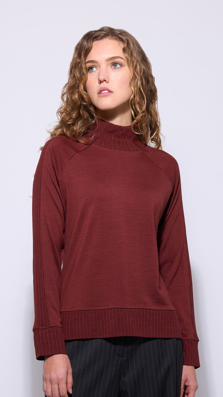 Back Story Jumper - Red Clay