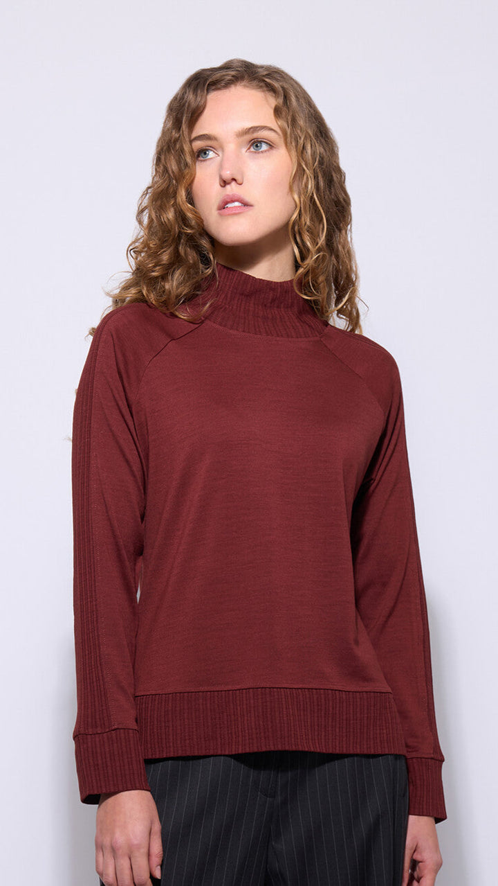 Back Story Jumper - Red Clay