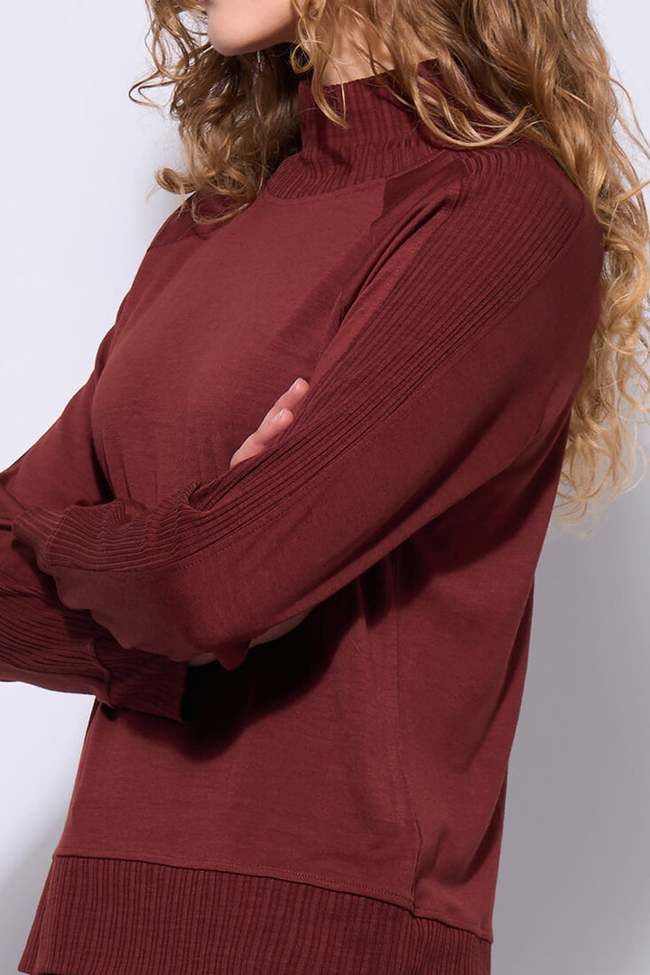 Back Story Jumper - Red Clay