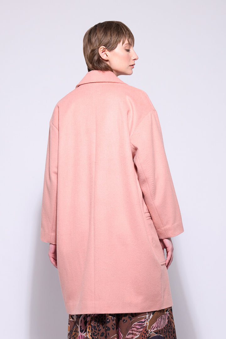 Polly Coat - Pink Salt