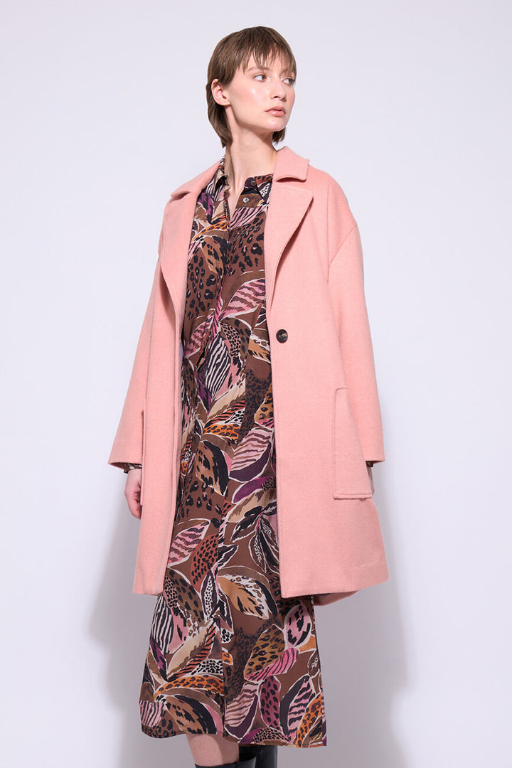 Polly Coat - Pink Salt