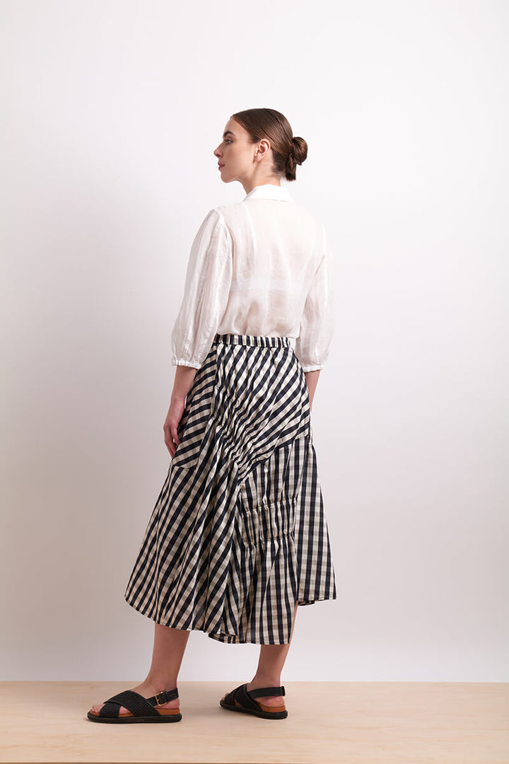 Pin Tuck Shirt - White