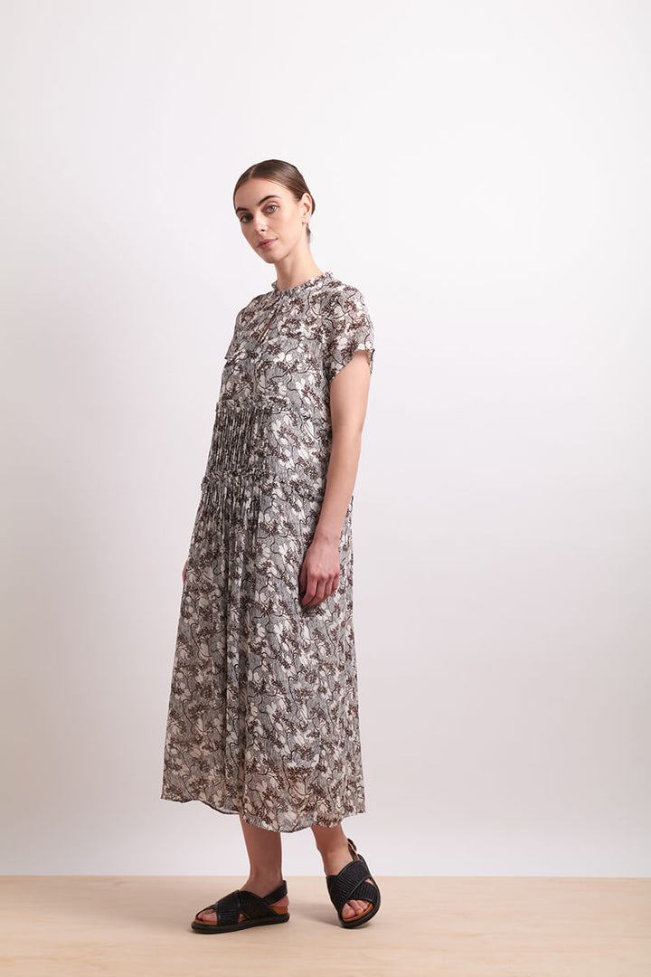 In Print Dress - Petal