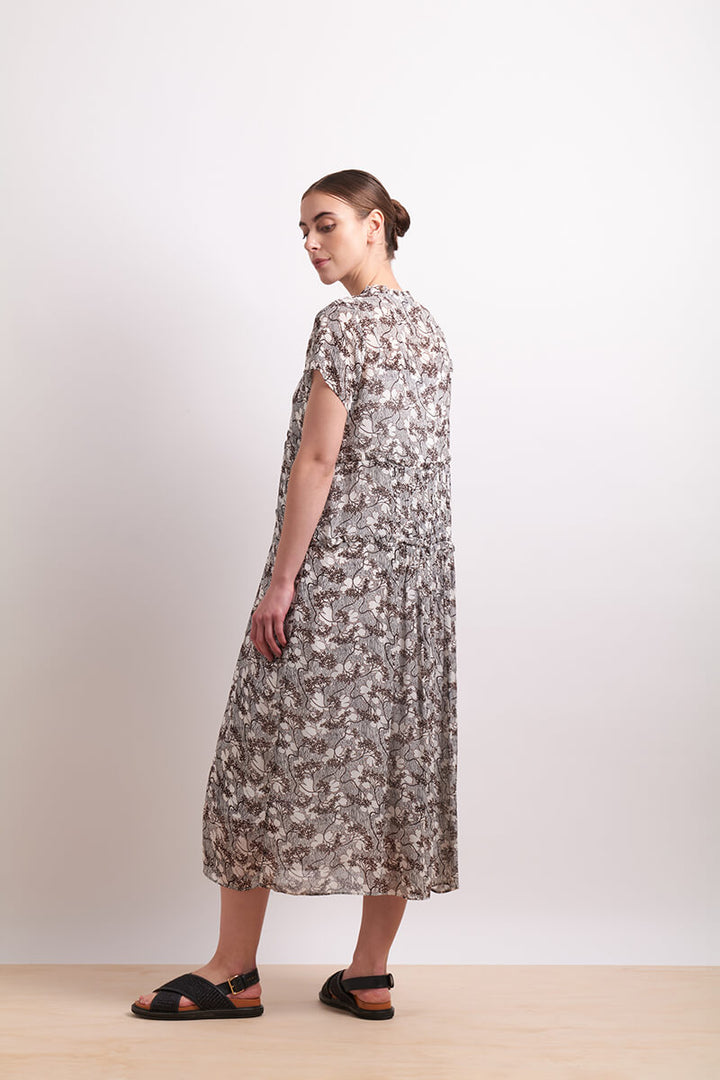 In Print Dress - Petal