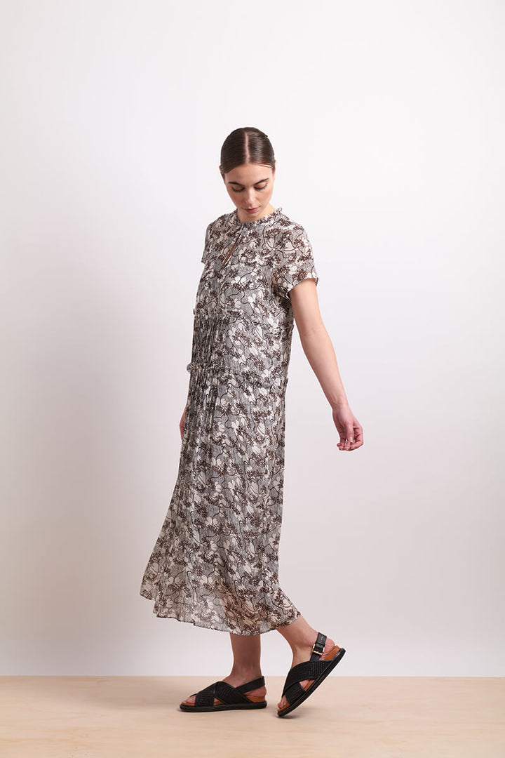 In Print Dress - Petal