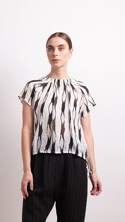 Soft Focus Top - Liquorice