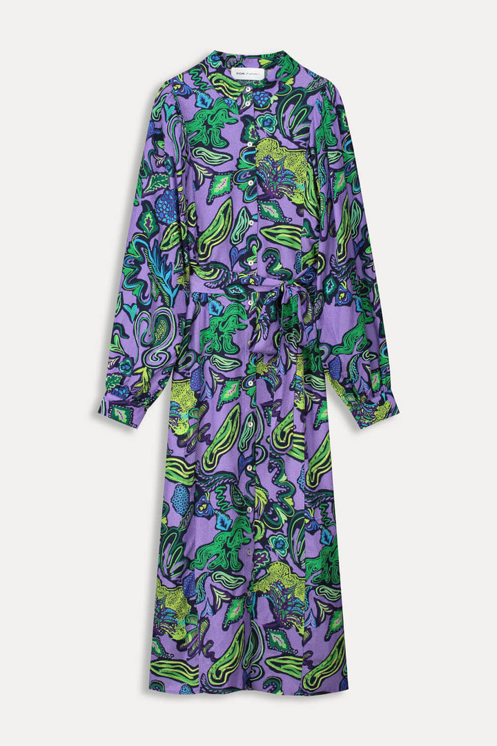 Full Glow Lilac Midi Dress